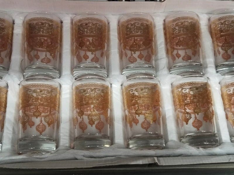 SAMIRA El koundi - Juego de vasos marroquíes tradicionales - e3ec6a464559fcdd795eee2462e71e6840df6a9f